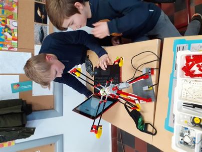 Lego education klas 4LA en 4LB