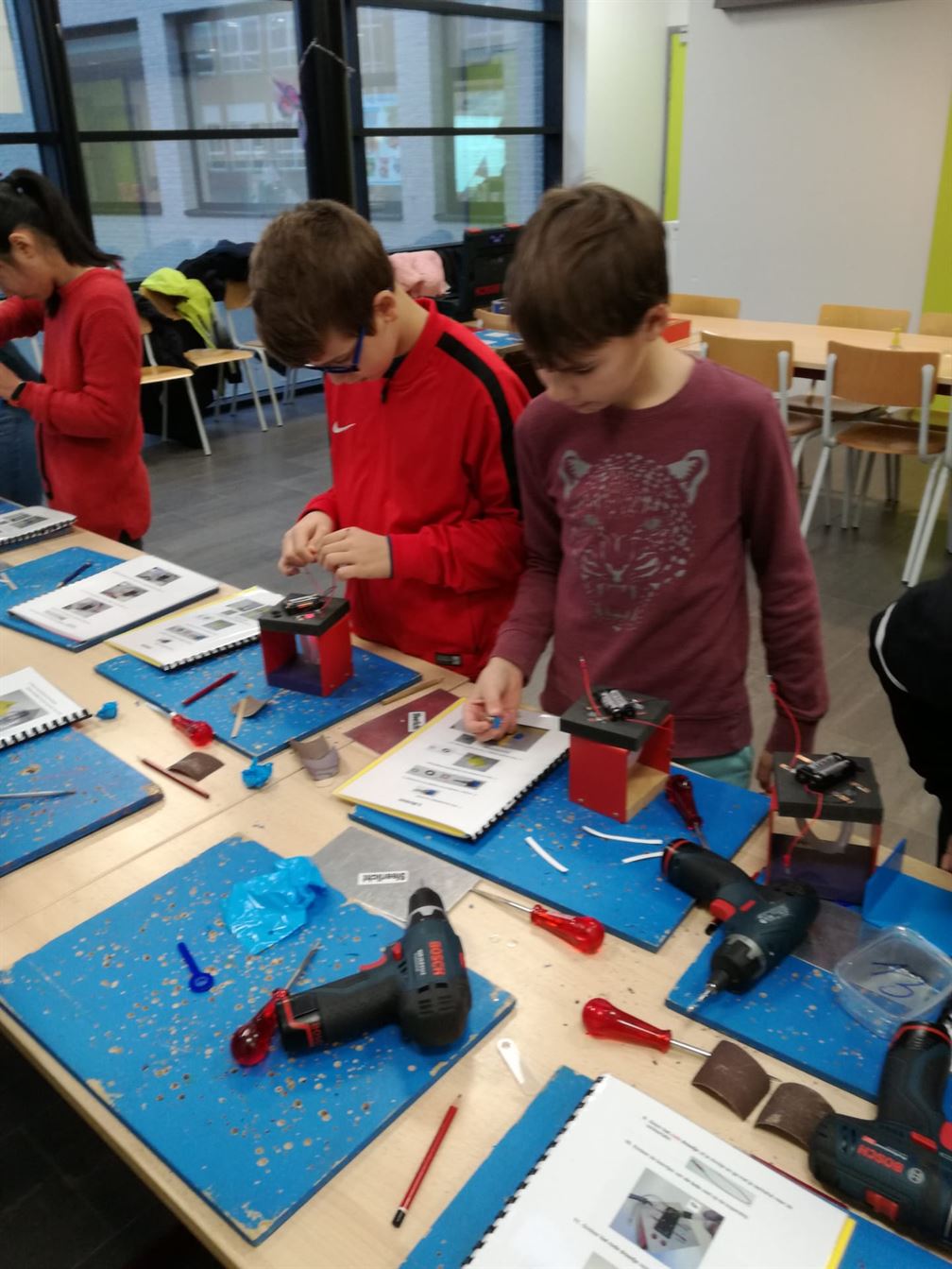 Lessen techniek van start in samenwerking met TIO (klas 5LC en 6LC)