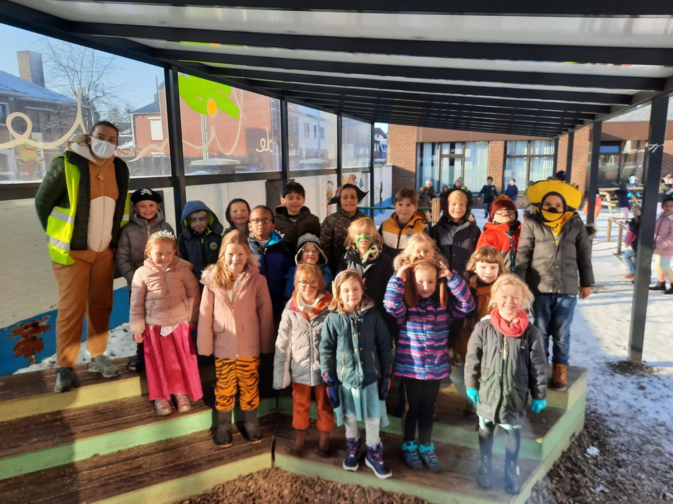 Carnaval in het eerste leerjaar