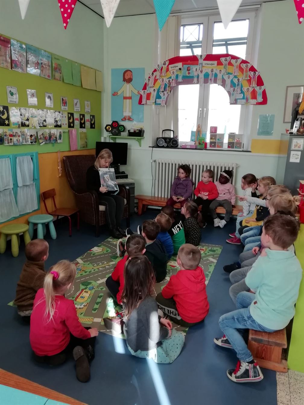 Voorlezen in de kleuterschool