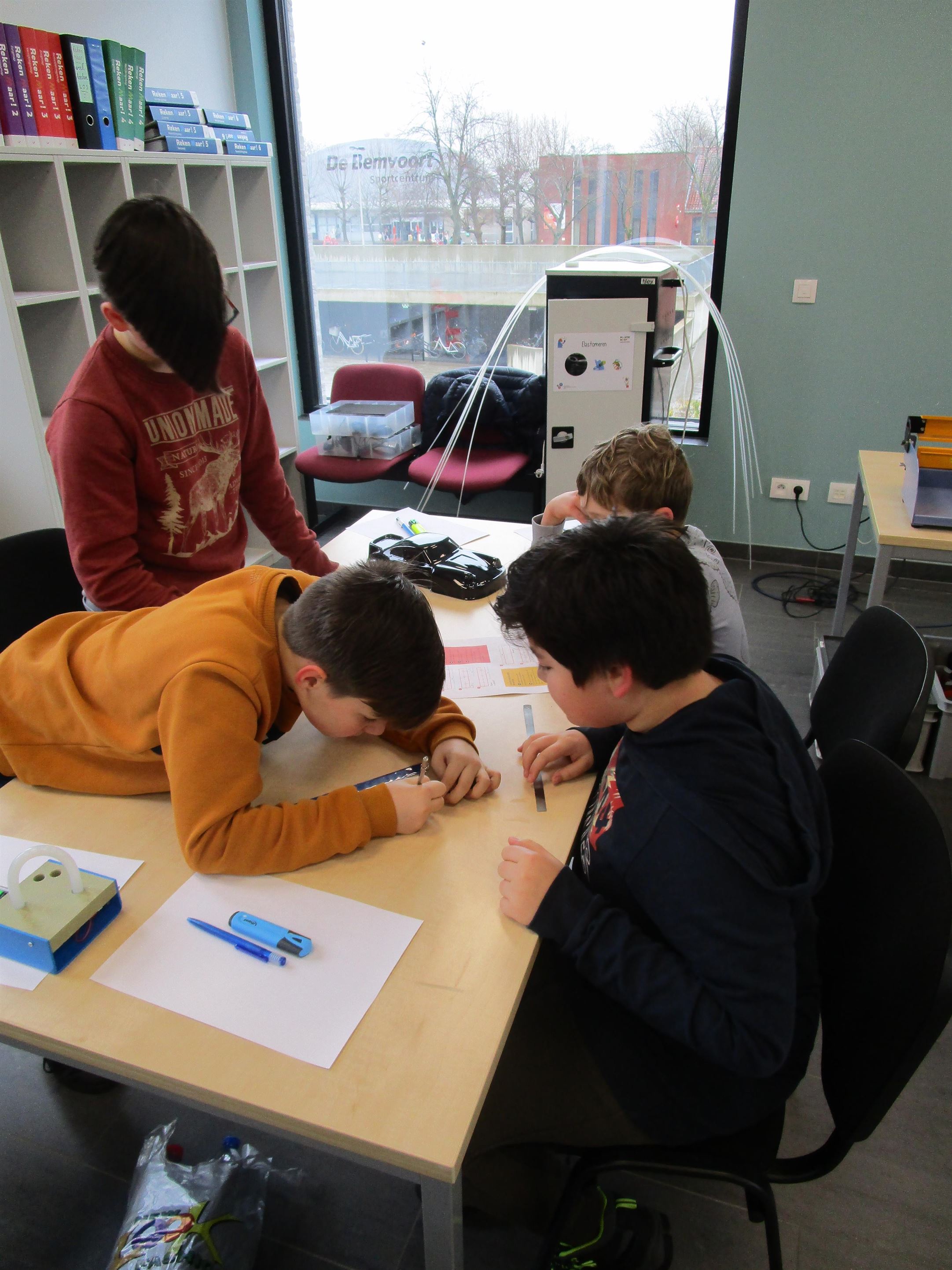 Ontdektechniek leerlingen 5LC (juf Nathalie)