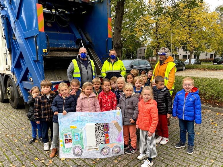 Werken rond duurzaamheid met Gloob en Teo