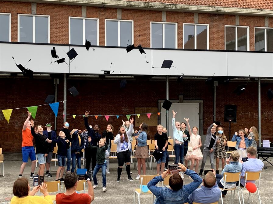 Afscheid van onze zesdeklassers