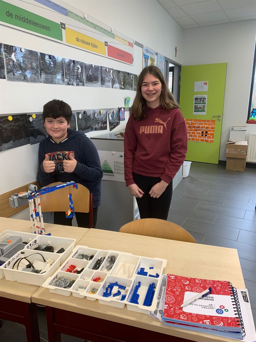 Lego education klas 6LD juf Marsja