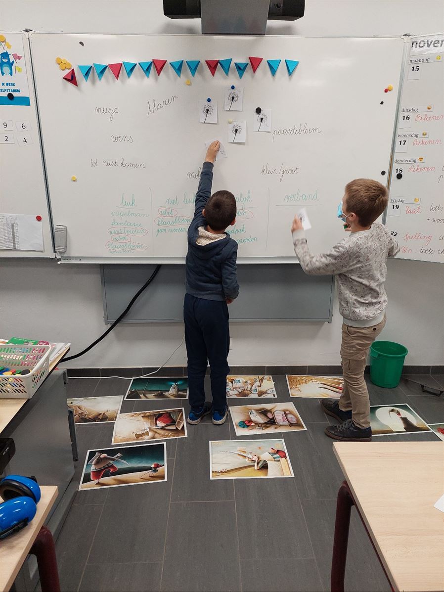 De vallei van de wentelmolens klas 4LC