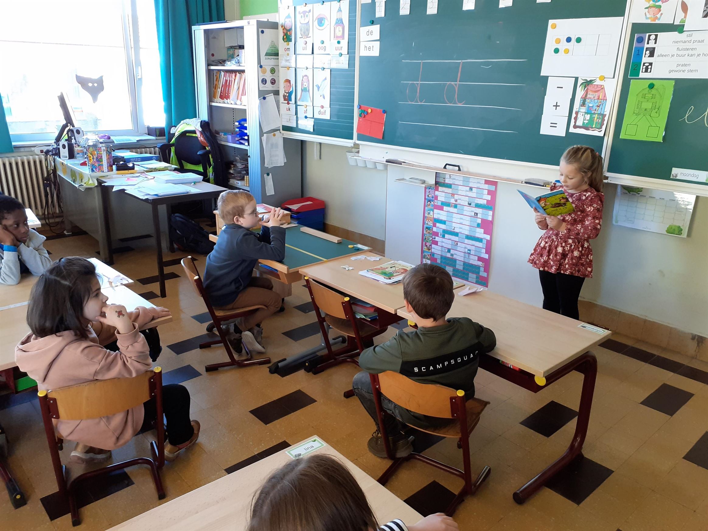 Voorlezen in het 1ste leerjaar