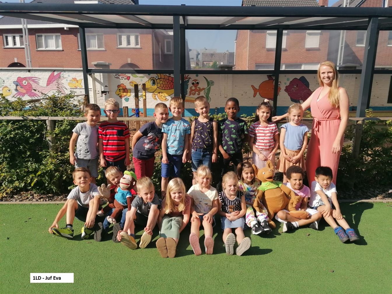 Klasfoto's bij de start van het nieuwe schooljaar