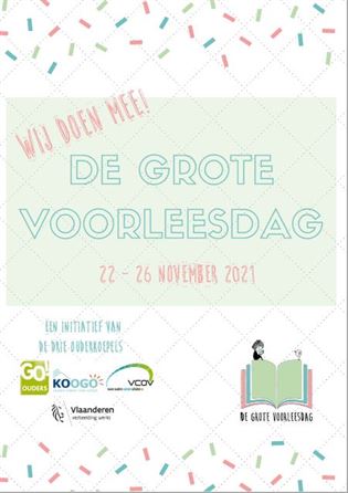 De voorleesclub in de maand november op de VRT