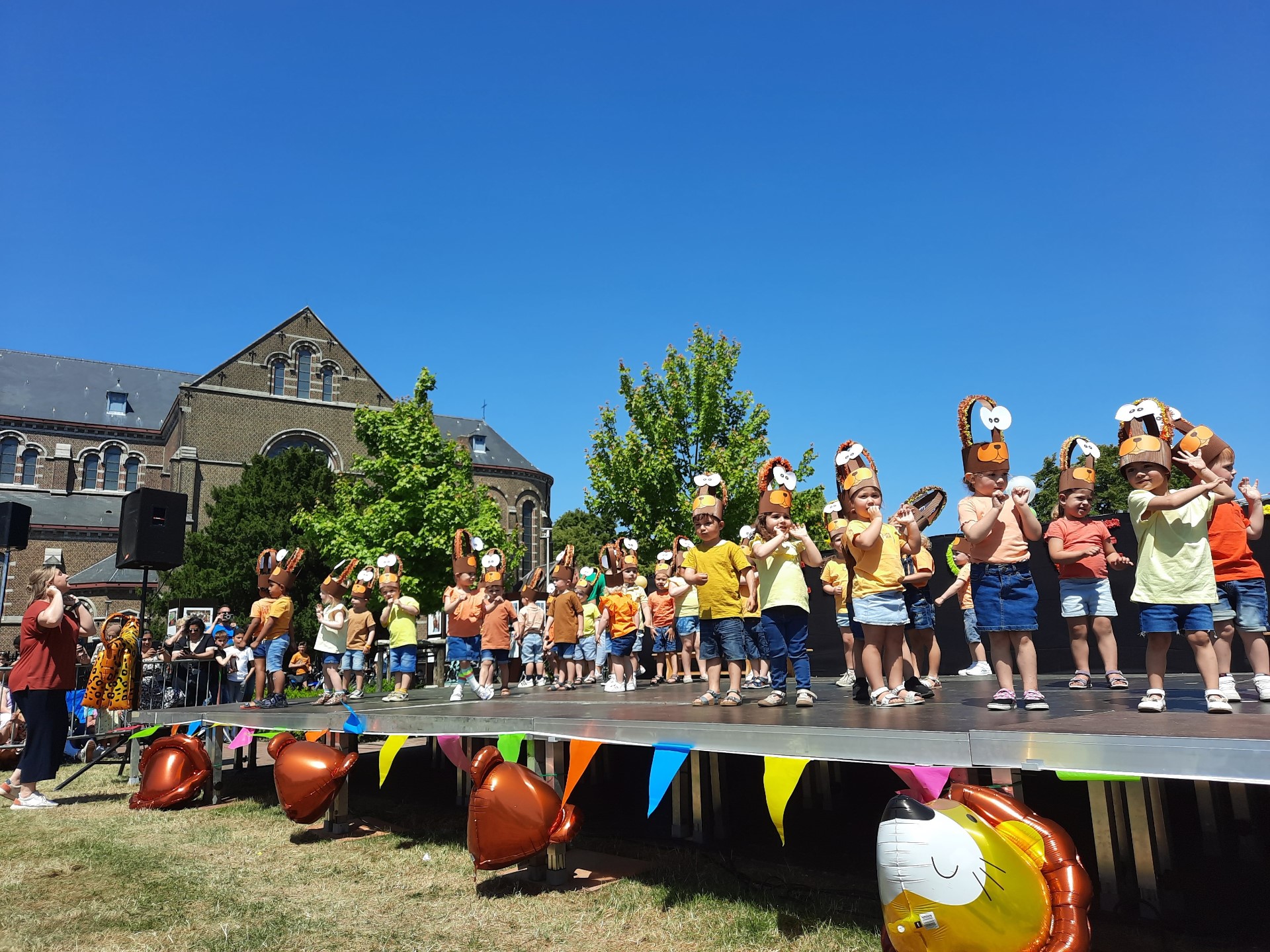 Het was een "beestig" schoolfeest 