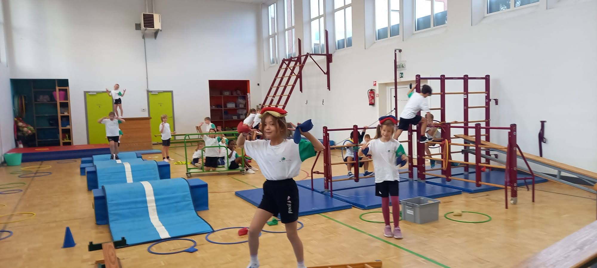 Pietenparcours in de turnles