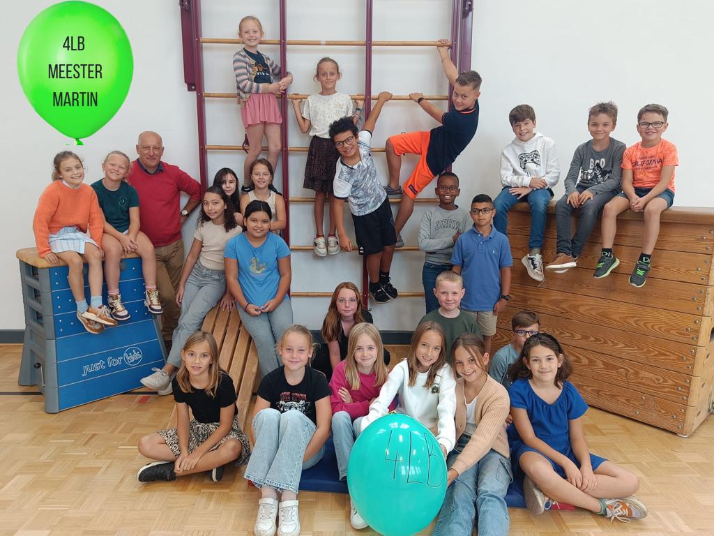 Klassen Lindepaadje eerste schooldag