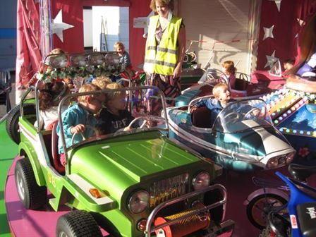 Kleuters naar de kermis